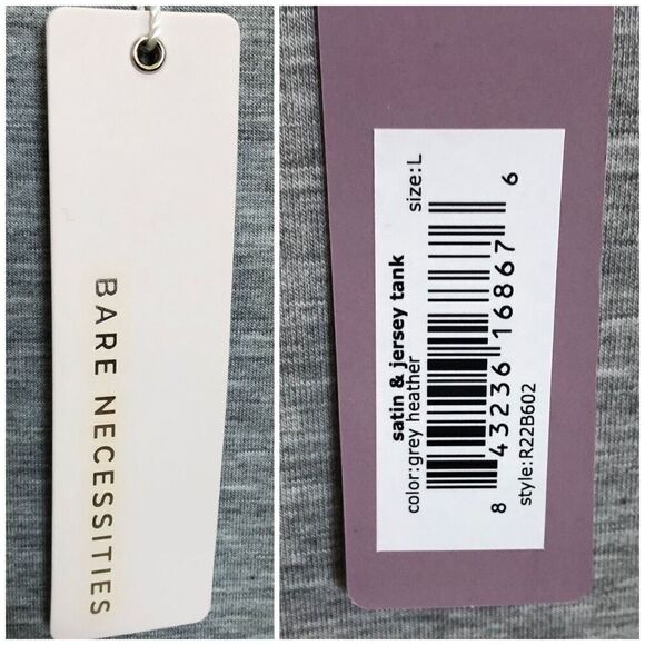 BARE NECESSITIES - NWT L Sz L Sleep/Lounge Set/2 Piece/Jersey $ Satin/SUPER SOFT - Picture 8 of 16